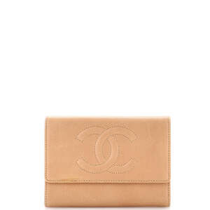 Chanel Long Trifold CC Wallet Caviar